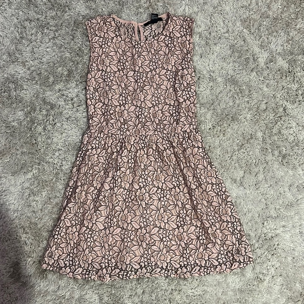 Pink and black M dress